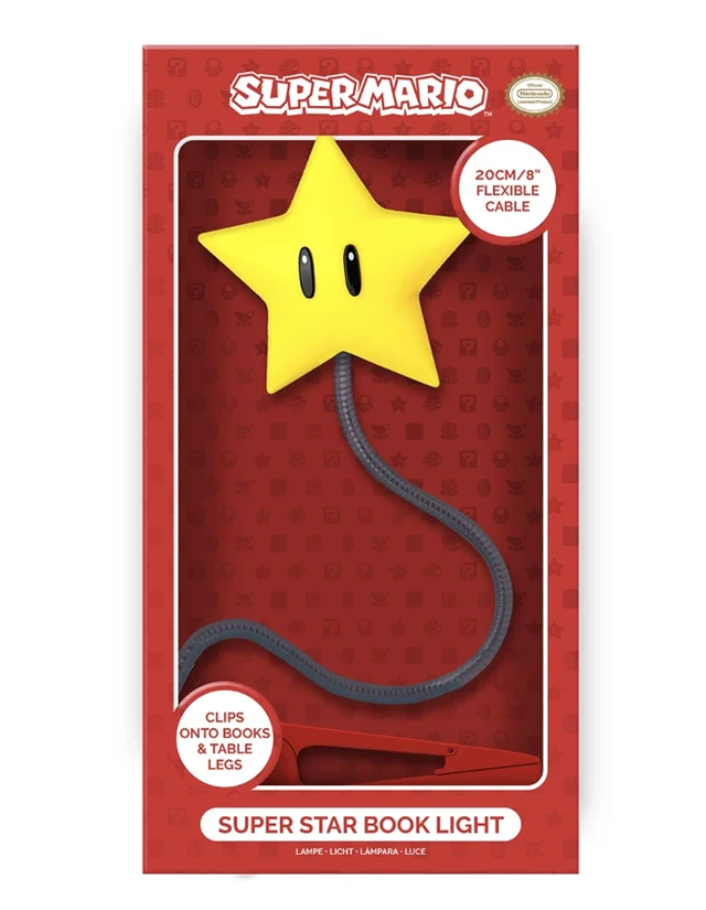Super Star Super Mario Book Light - 2