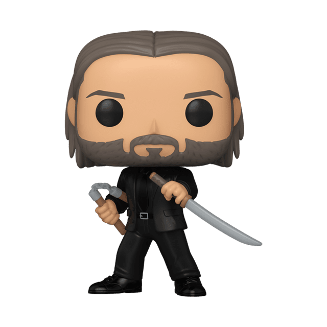 John Wick With Sword & Nunchucks 1687 John Wick 4 Funko Pop Vinyl | Pop ...