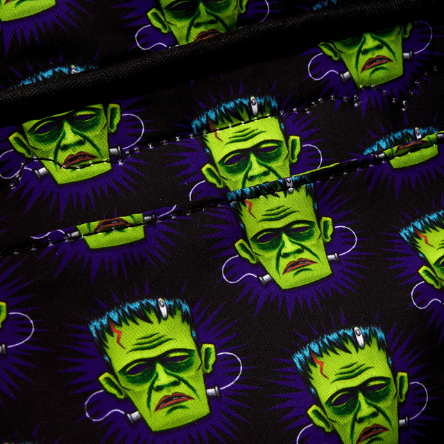 Frankenstein Neon Mask Universal Monsters Loungefly Mini Backpack - 8