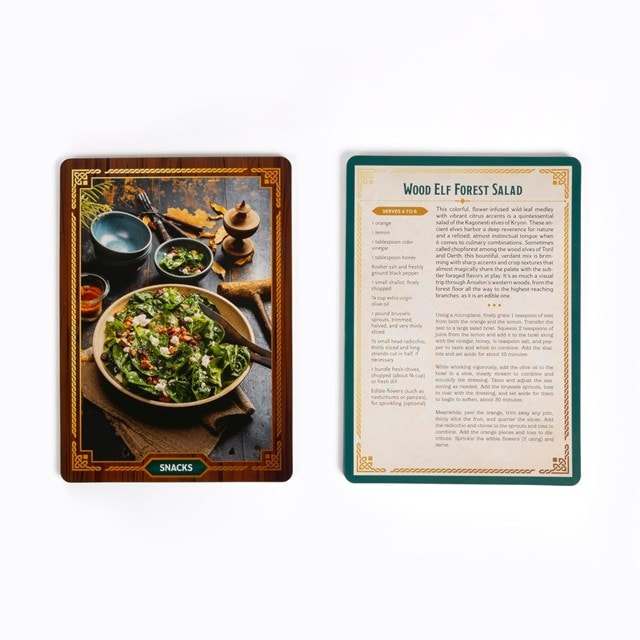 Dungeons & Dragons Heroes' Feast The Deck Of Many Morsels Recipe Card Deck - 4