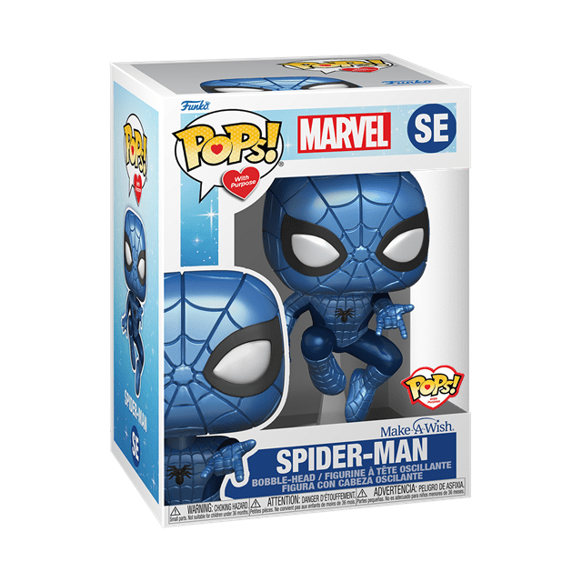 Spider-Man Make A Wish 2022 Pop Vinyl Metallic - 2