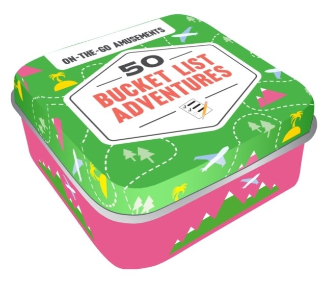 On-The-Go Amusements 50 Bucket List Adventures Card Game - 1