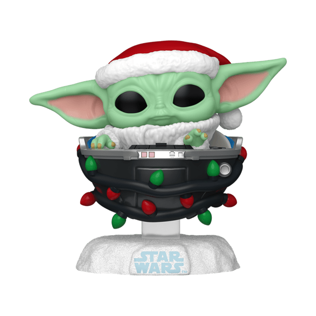 Grogu In Pram 746 Star Wars Mandalorian Holiday Funko Pop Vinyl - 1