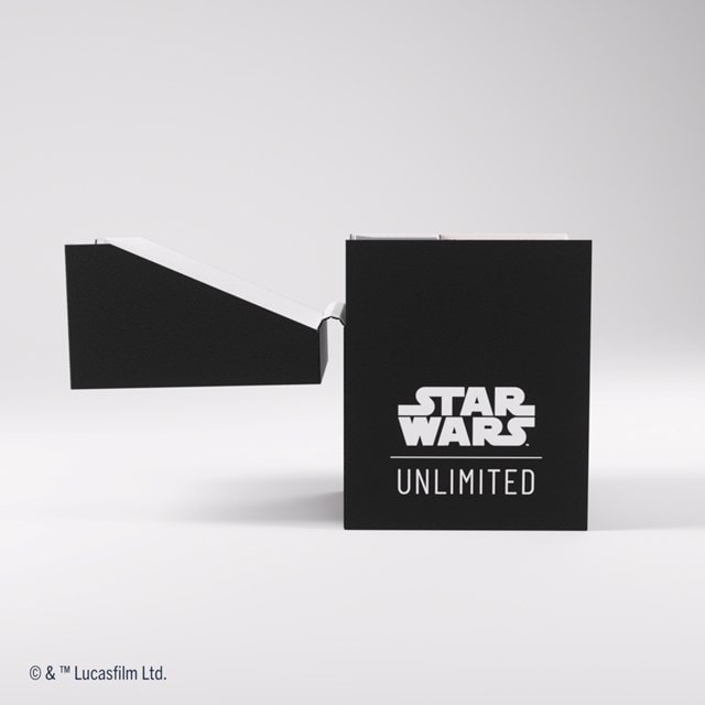 Gamegenic Star Wars Unlimited Black/White Soft Crate Deck Box - 4