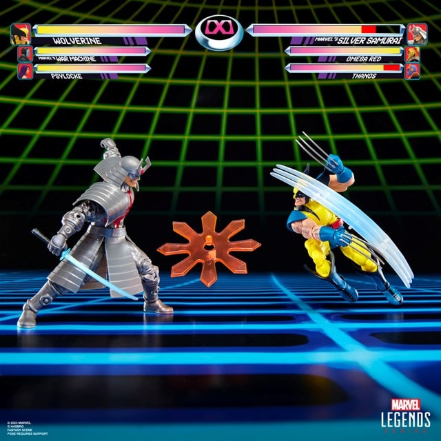 Gamerverse Wolverine Vs Marvel's Silver Samurai Marvel Legends Series Hasbro Action Figure - 3