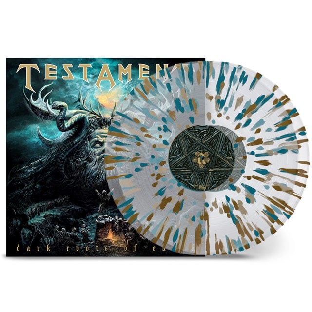 Dark Roots of Earth: Extra Tracks - Limited Edition Clear, Gold and Green Splatter 2LP - 1