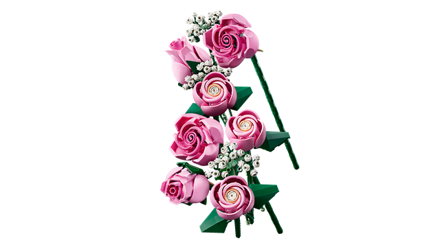 Bouquet Of Pink Roses LEGO Botanicals - 3