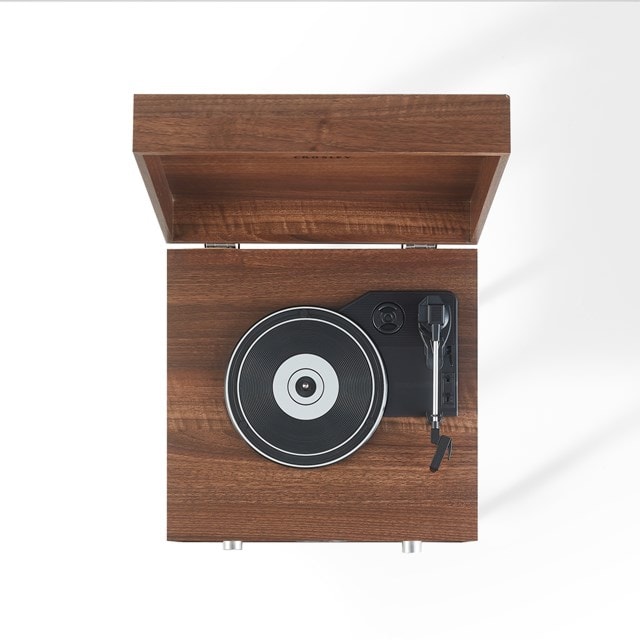 Crosley Nash Walnut Turntable with CD Player & AM/FM Radio - 20