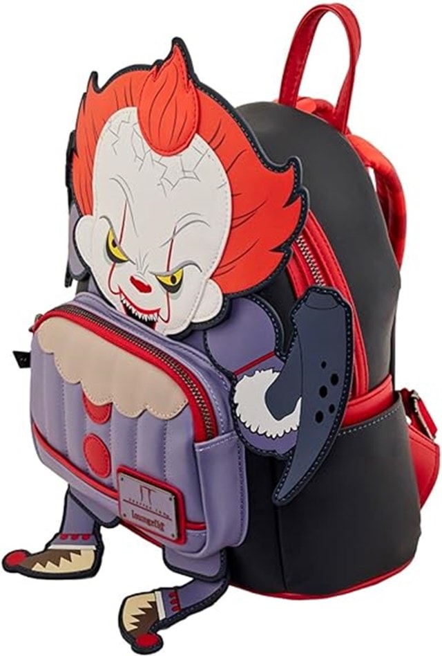IT Pennywise Cosplay Mini Backback hmv Exclusive Loungefly - 2