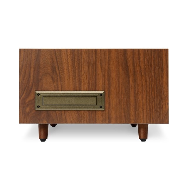 Victrola Century Walnut Bluetooth Turntable with Legs, Clock, CD & Cassette - 6