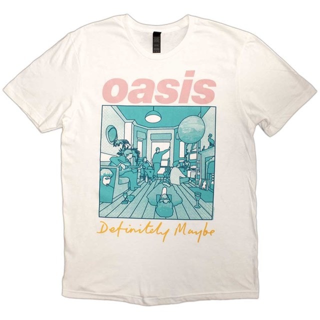 Oasis Definitely Maybe Illustration Colour Tee Small