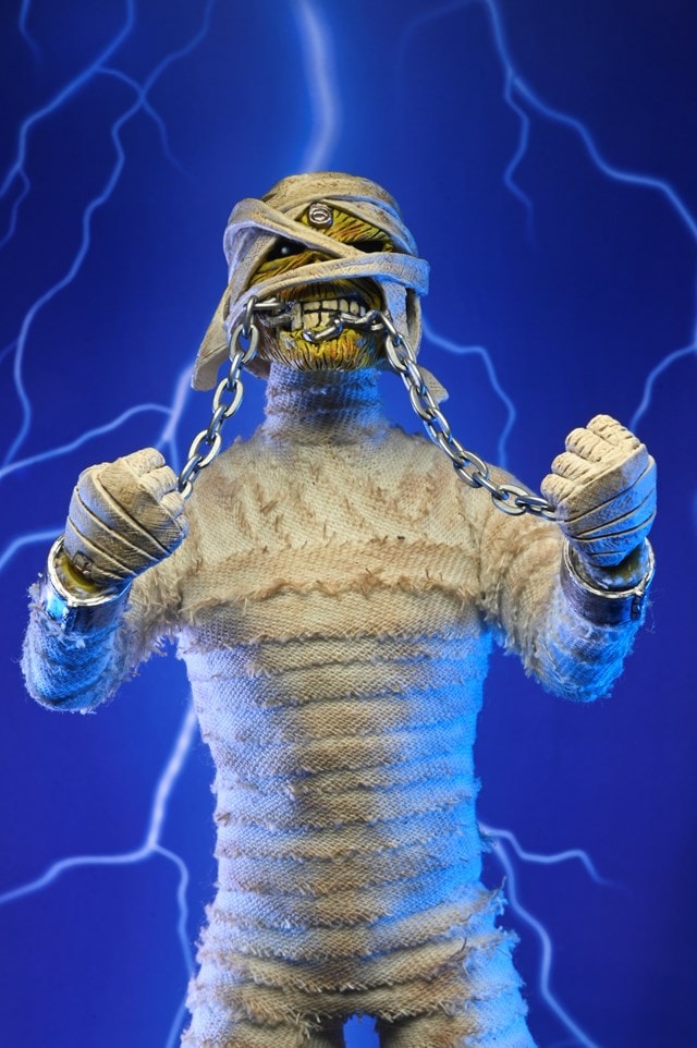 Iron Maiden Mummy Eddie Re-Release Neca Clothed Figure - 3