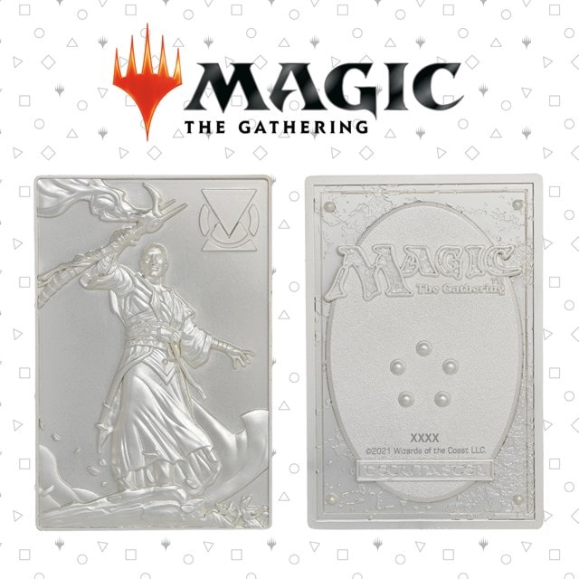 Magic the Gathering Limited Edition .999 Silver Plated Teferi Metal Collectible - 1