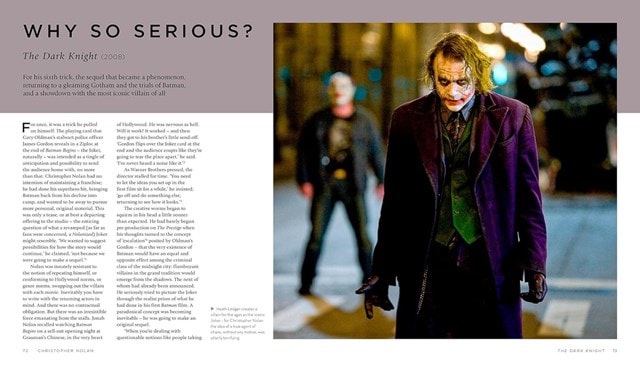 Christopher Nolan: The Iconic Filmmaker And His Work Hardback - 5