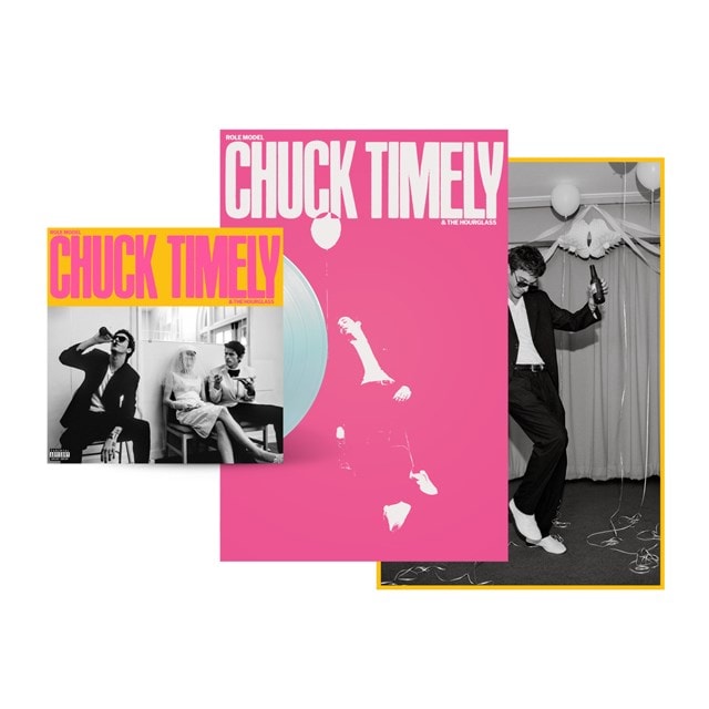 Chuck Timely & the Hourglass - Limited Edition Translucent Clearwater Blue - 3
