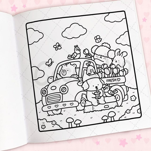 Cozy Cuties Cute & Comfy Colouring Book By Coco Wyo - 5