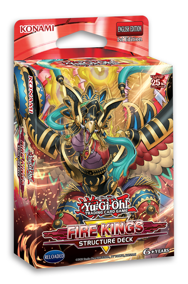 Structure Deck Fire Kings Unlimited Edition Yu-Gi-Oh! TCG Trading Cards - 1