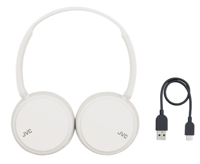 JVC HA-S36W White Bluetooth Headphones - 5