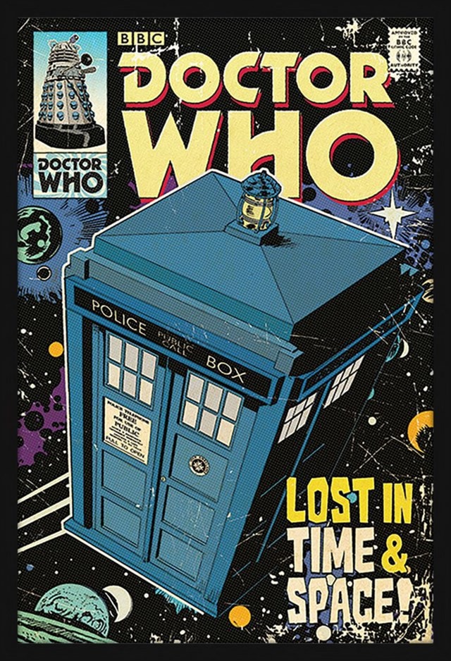 Lost In Time & Space Doctor Who Framed Maxi Poster - 1