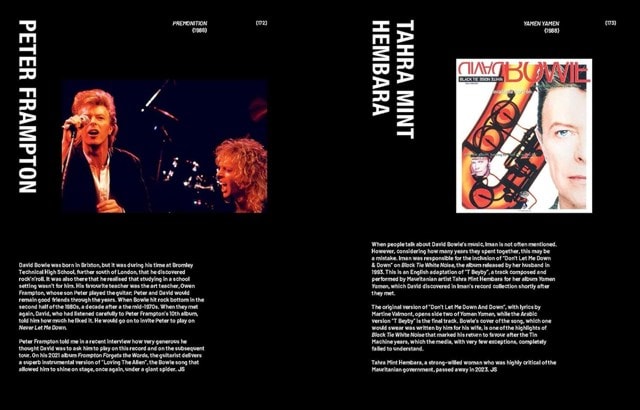 David Bowie, Music Lover: The Inside Story of His Record Collection Hardback By Geoff MacCormack - 13