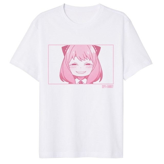 Pink Girl Character Graphic Spy x Family Tee (Small) - 1
