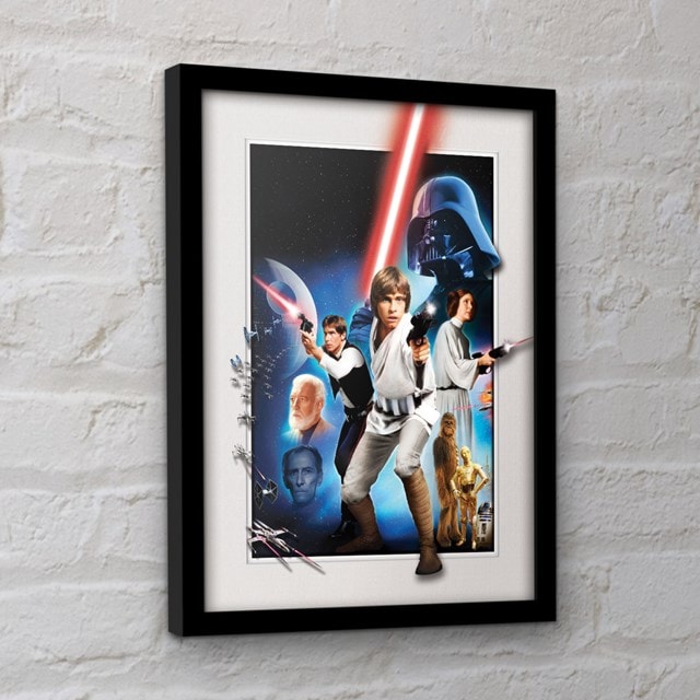 Montage Star Wars Framed Breakout Collector Print | Print | Free ...