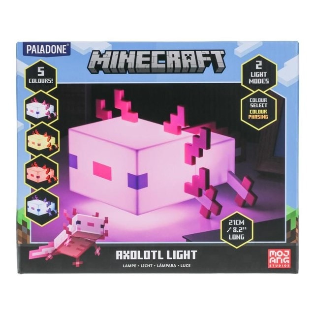 Axolotl Minecraft Light - 4