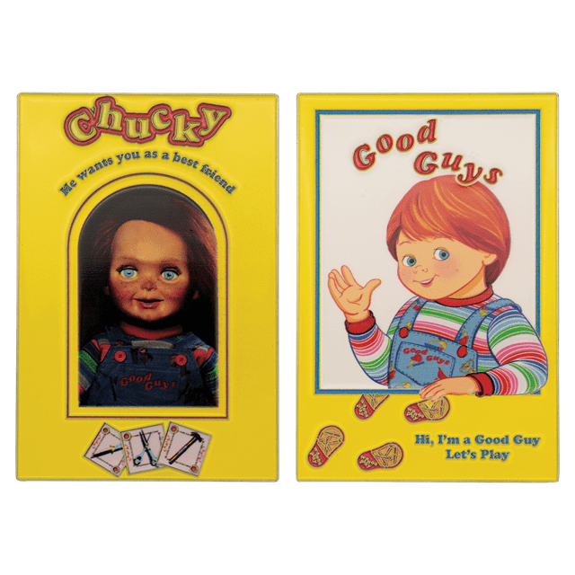 Chucky Limited Edition Ingot And Spell Card Collectible - 4