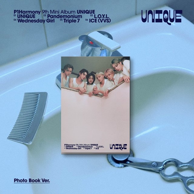 【G-Rap】 Eunio (Unique) - Listen Up UNIQUE (A/B/C Photobook Ver.) Europe Hello82 Exclusive [signed