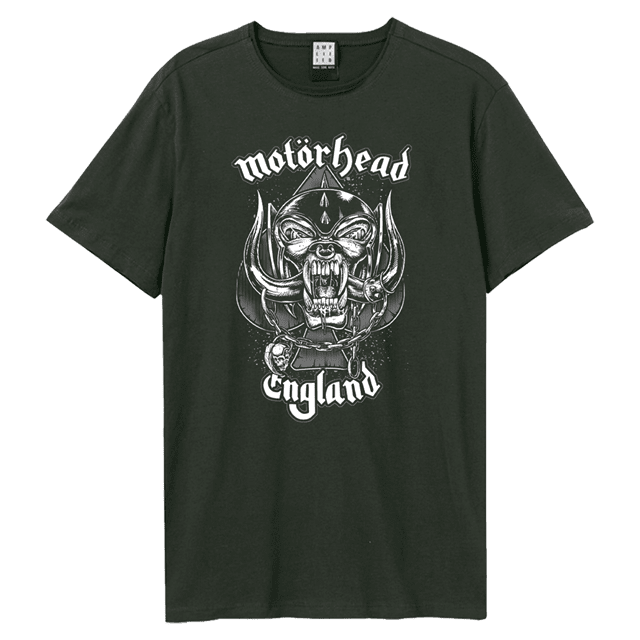 England Part 2 Charcoal Motorhead Tee (Small) - 1