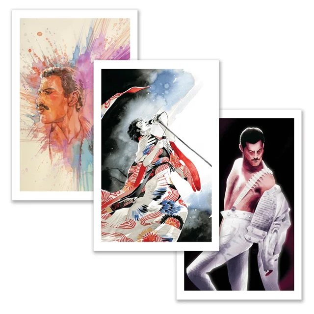 Freddie Mercury Shadows Illuminated Deluxe Edition Graphic Novel - 4
