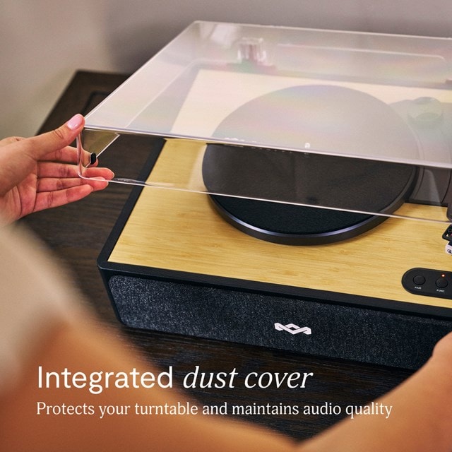 House Of Marley Rise Up Bluetooth Turntable - 6