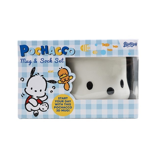 Pochacco Sanrio 3D Mug & Sock Set - 2