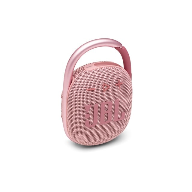 JBL Clip 4 Pink Bluetooth Speaker - 1