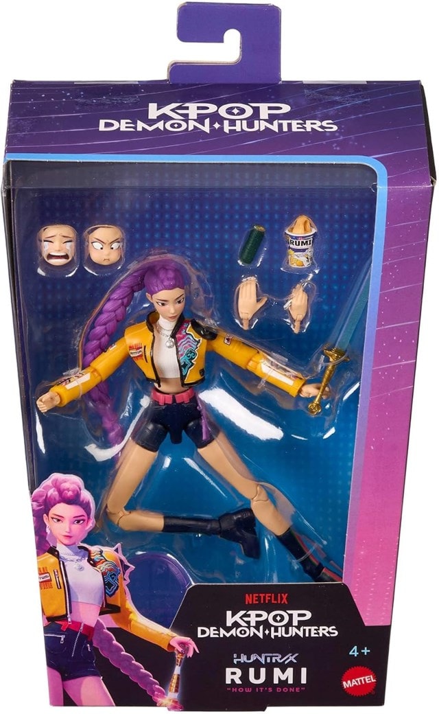 Huntrix Rumi K-Pop Demon Hunters Mattel Action Figure - 6