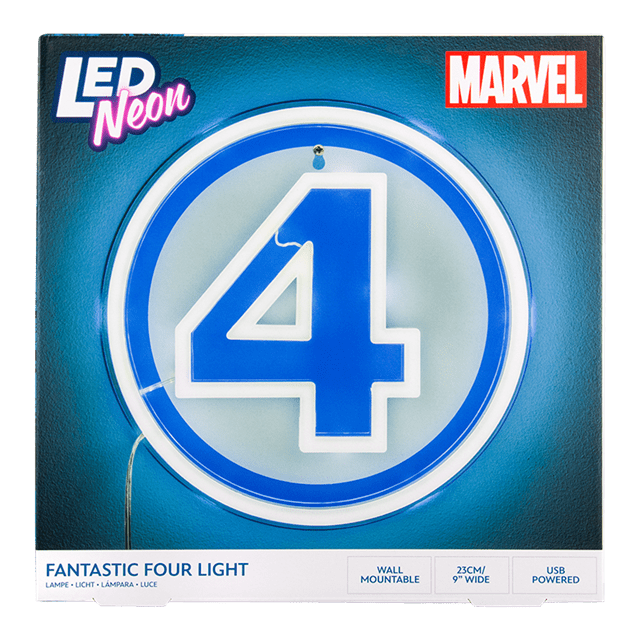 Fantastic Four Wall Mountable LED Neon Light - 5