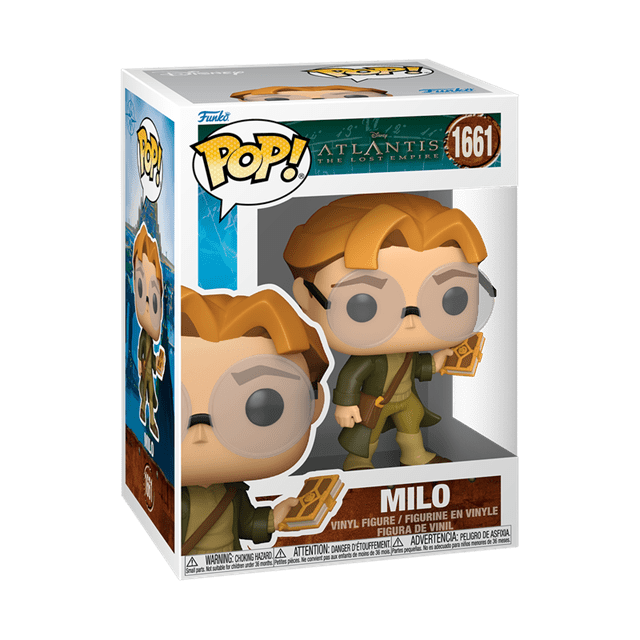 Milo 1661 Atlantis The Lost Empire Funko Pop Vinyl - 2