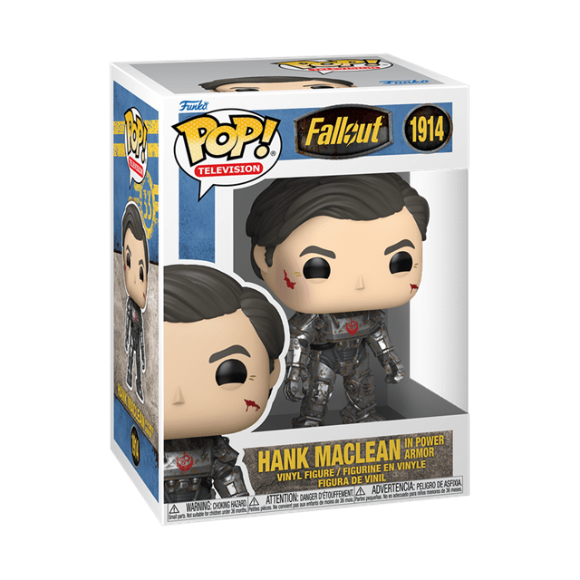 Hank MacLean In Power Armor 1914 Fallout Season 2 Funko Pop Vinyl - 2