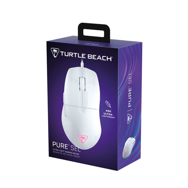 Turtle Beach Pure SEL Ultra-Light Wired Gaming Mouse - White - 7