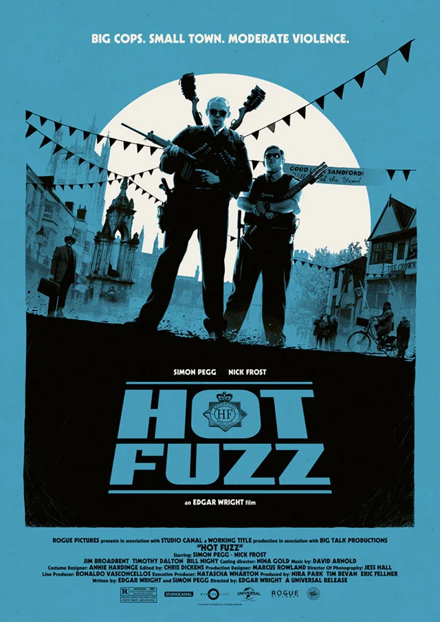Hot Fuzz Editions Matt Ferguson A2 Fine Art Poster - 1