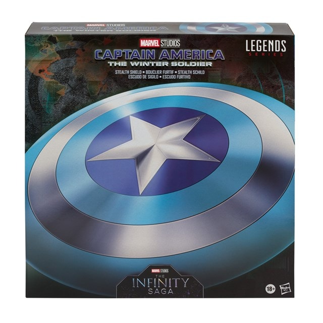 captain america shield metal hasbro