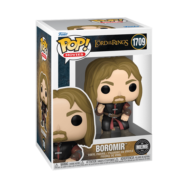 Boromir One Does Not Simply Meme 1709 Lord Of The Rings Funko Pop Vinyl Deluxe - 2