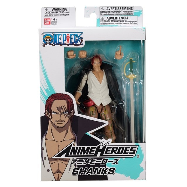 Shanks One Piece Anime Heroes Figurine - 4