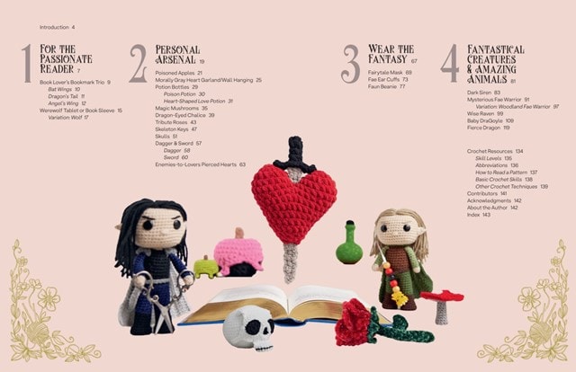 Romantasy Crochet Club: 20 Epic Projects For Your Reading Projects Paperback - 2