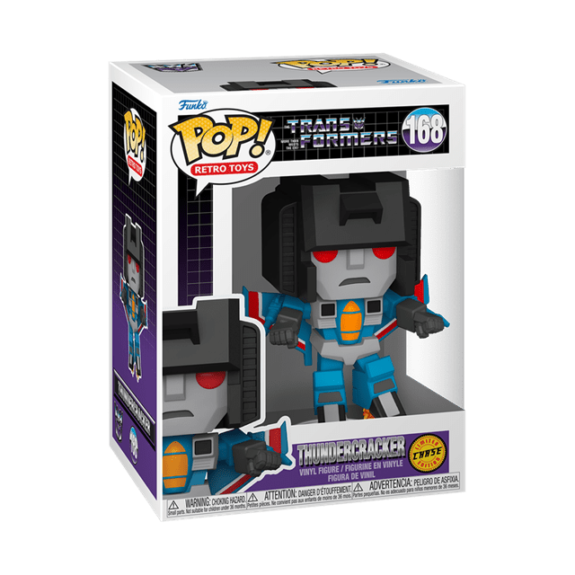 Skywarp With Chance Of Thundercracker Chase 168 Transformers Funko Pop Vinyl - 4
