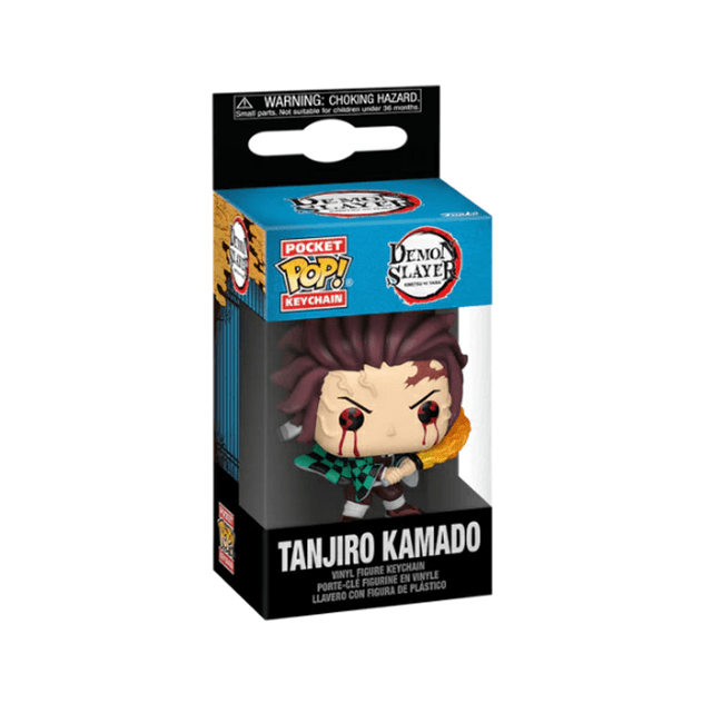 Tanjiro Kamado Sun Breathing Demon Slayer Funko Pop Vinyl Keychain - 2