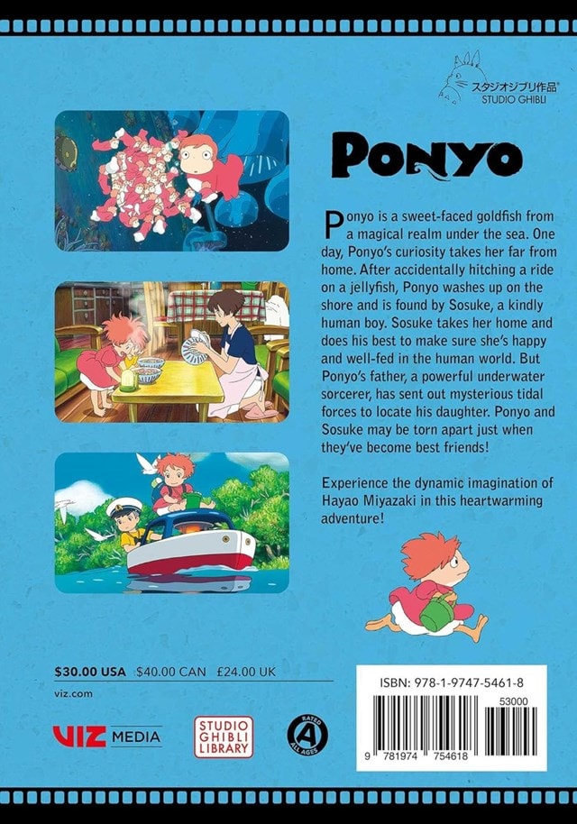 Ponyo Film Comic All-In-One Edition Hardback By Hayao Miyazaki