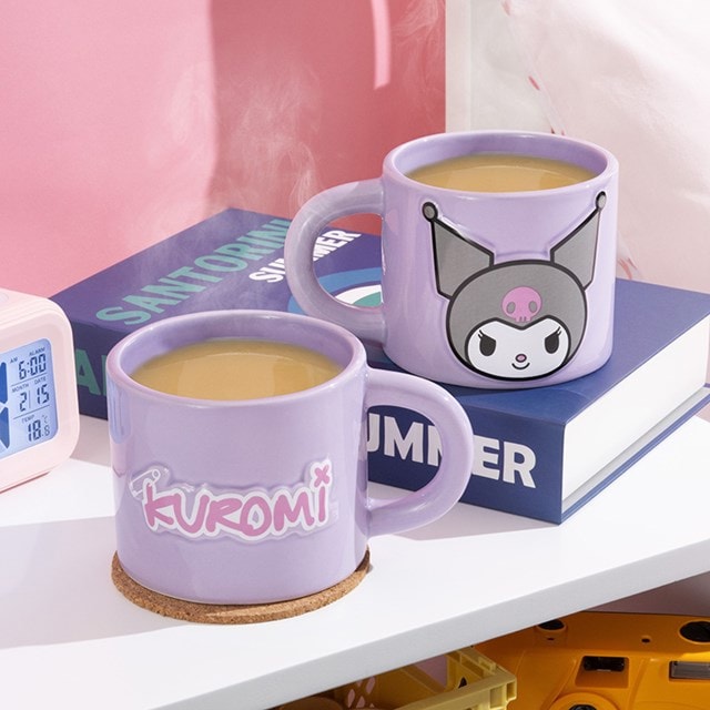 Kuromi Sanrio Embossed Mug - 4
