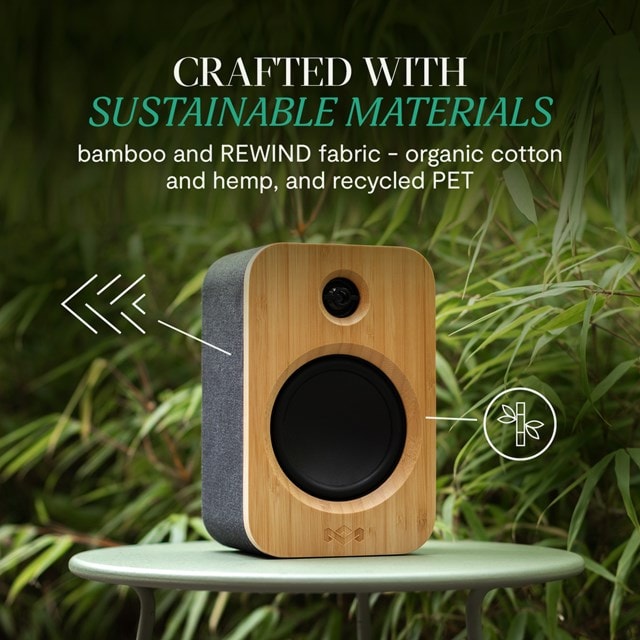 House Of Marley Get Together Duo Bluetooth Bookshelf Speakers - 4