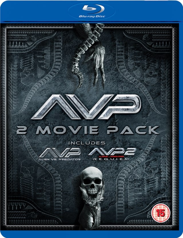 AVP Double Feature: Alien vs. Predator / Aliens vs. Predator: Requiem  (Blu-ray) 